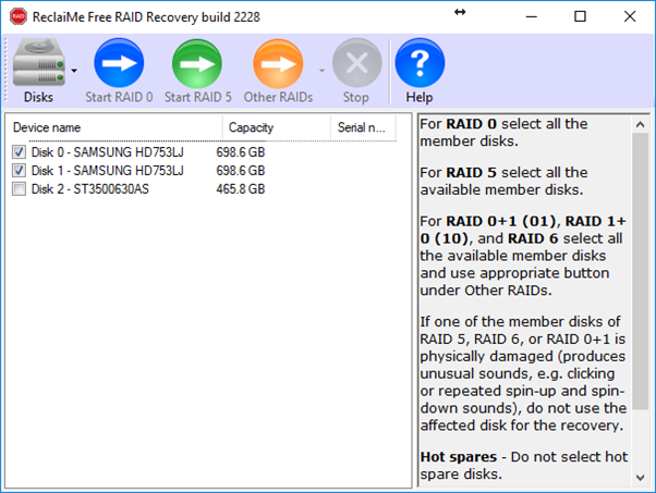 RAID controller failure